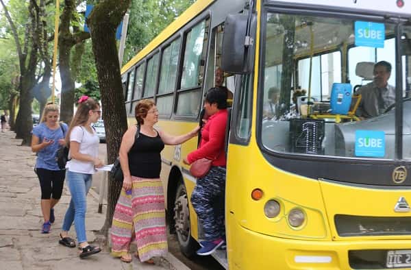 En Gualeguaychú rige un beneficio que permite que el segundo boleto de colectivo cueste $75,40