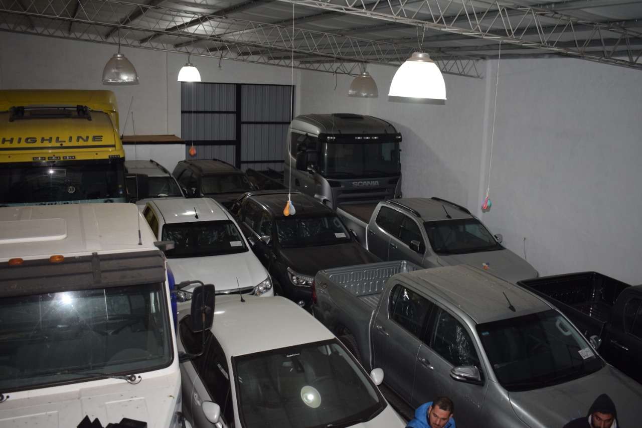 La Policía secuestró una flota de vehículos vinculados a una investigación por drogas