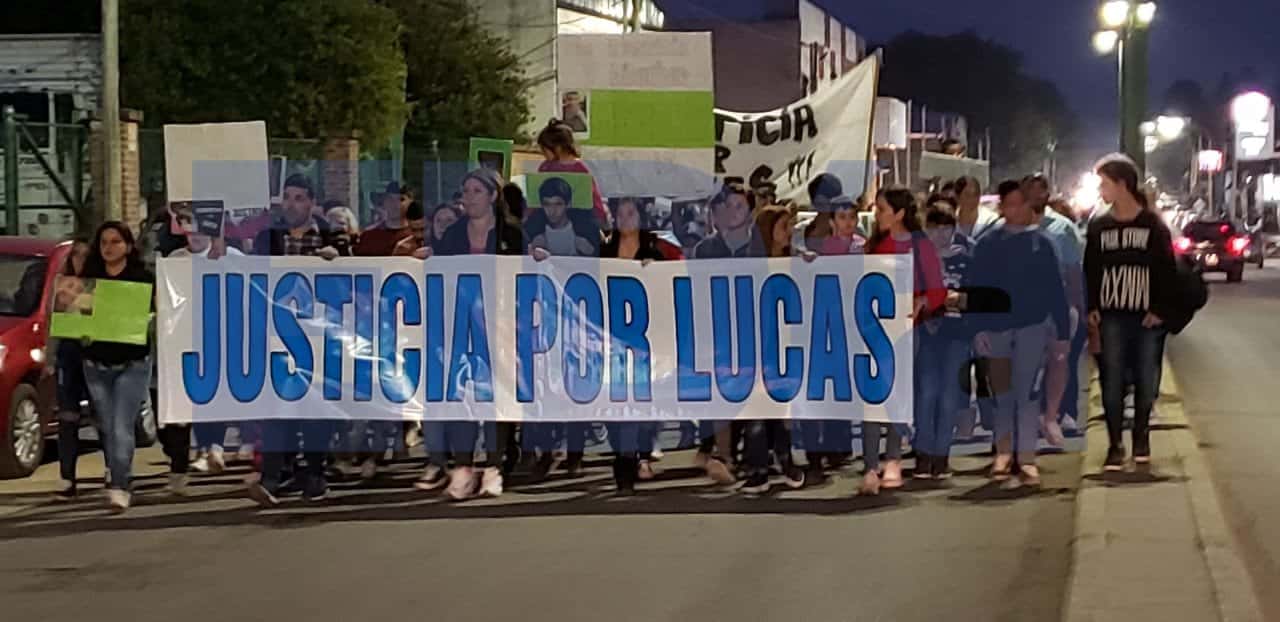 #JusticiaPorLucas: la comunidad salió a las calles a pedir justicia