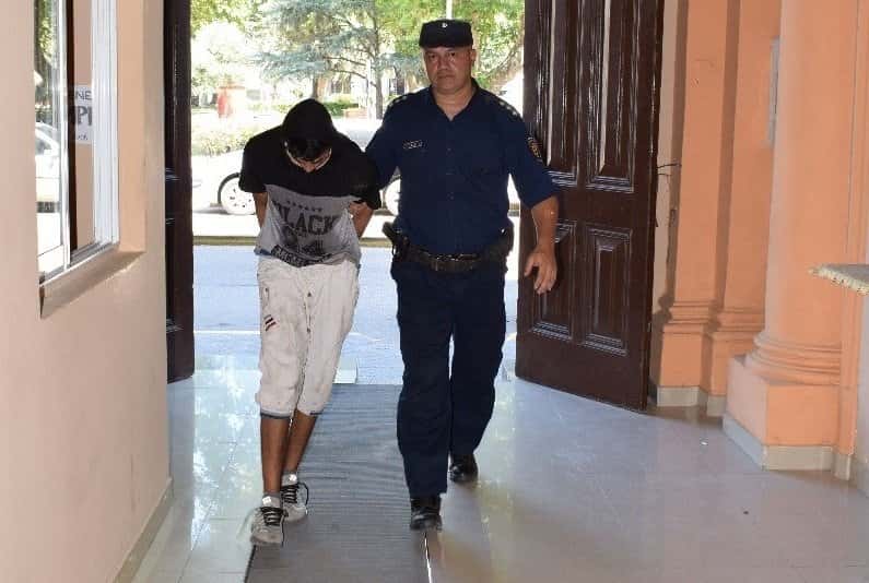 Gutiérrez fue detenido en enero de 2018 arriba de un colectivo, luego de asaltar una despensa en Gervasio Méndez al 2600