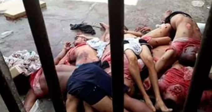 Las macabras imágenes de la matanza entre presos en Paraguay