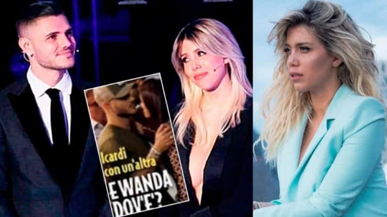 La tapa de una revista muestra a Mauro Icardi junto a una morocha: la reacción de Wanda Nara 