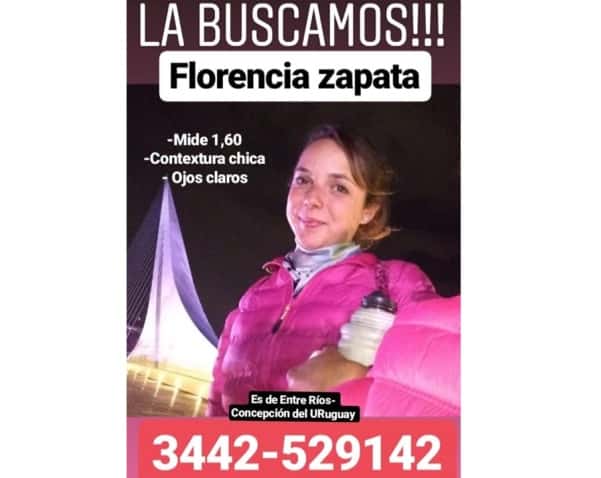 Buscan a una joven entrerriana que desapareció en Pilar 