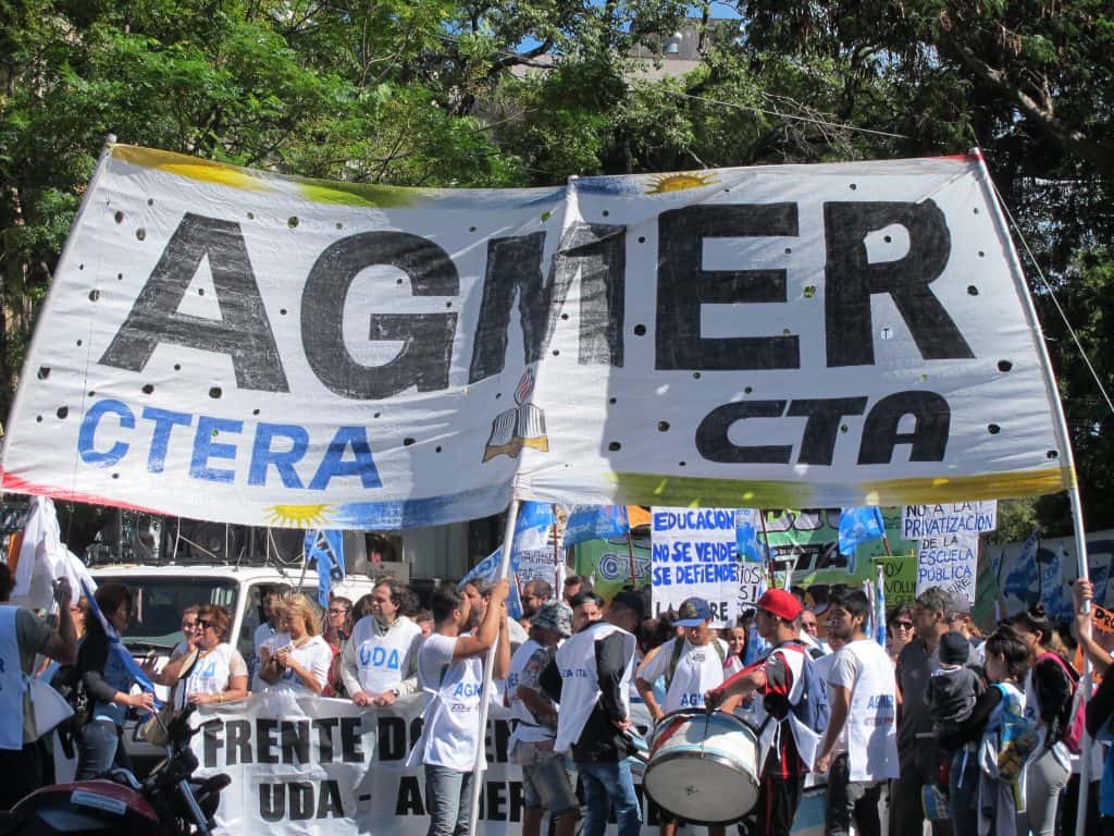 Agmer le reclama al gobierno nacional "un programa económico para superar la crisis"