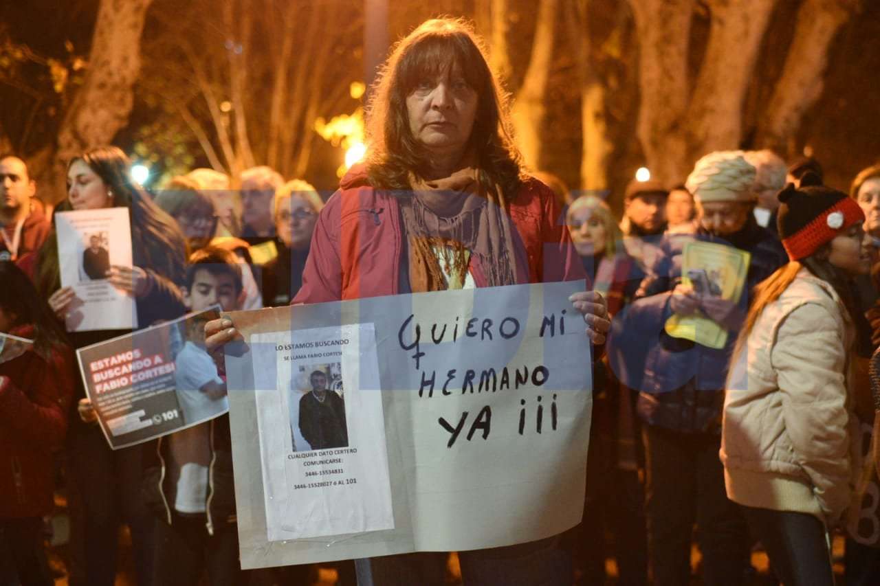 Silvia Cortesi pidió apoyo provincial y nacional para la búsqueda de su hermano