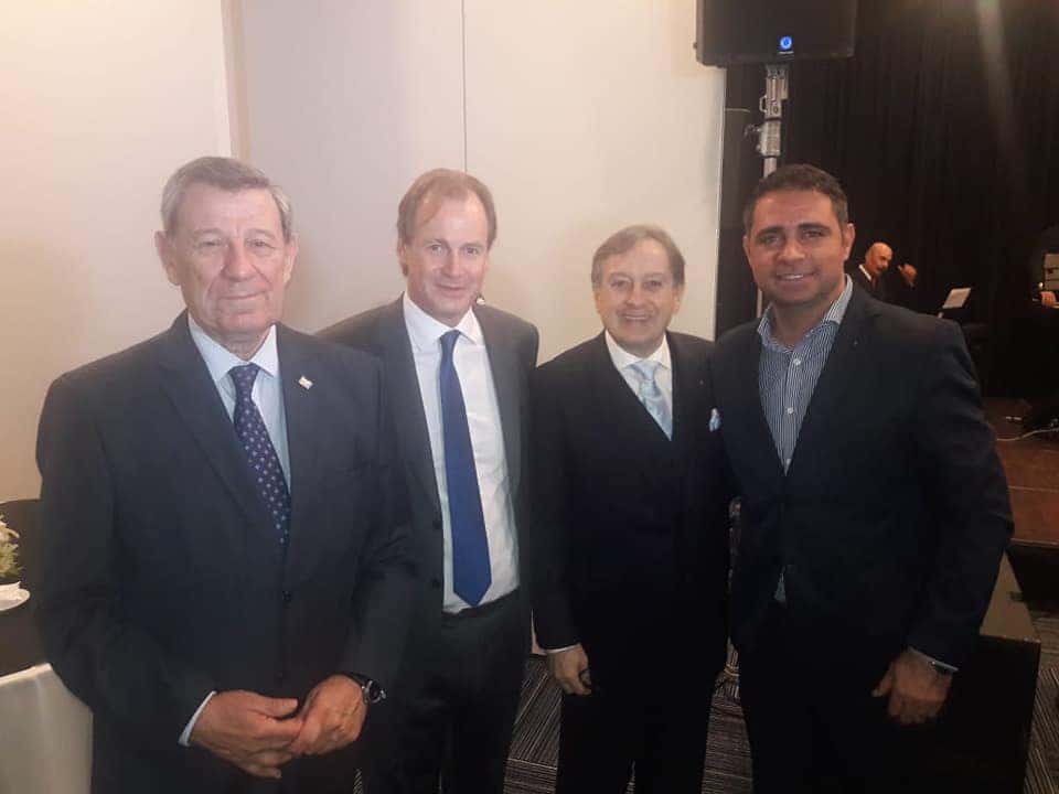 Davicó participó de la inauguración del Consulado General Uruguayo en Paraná