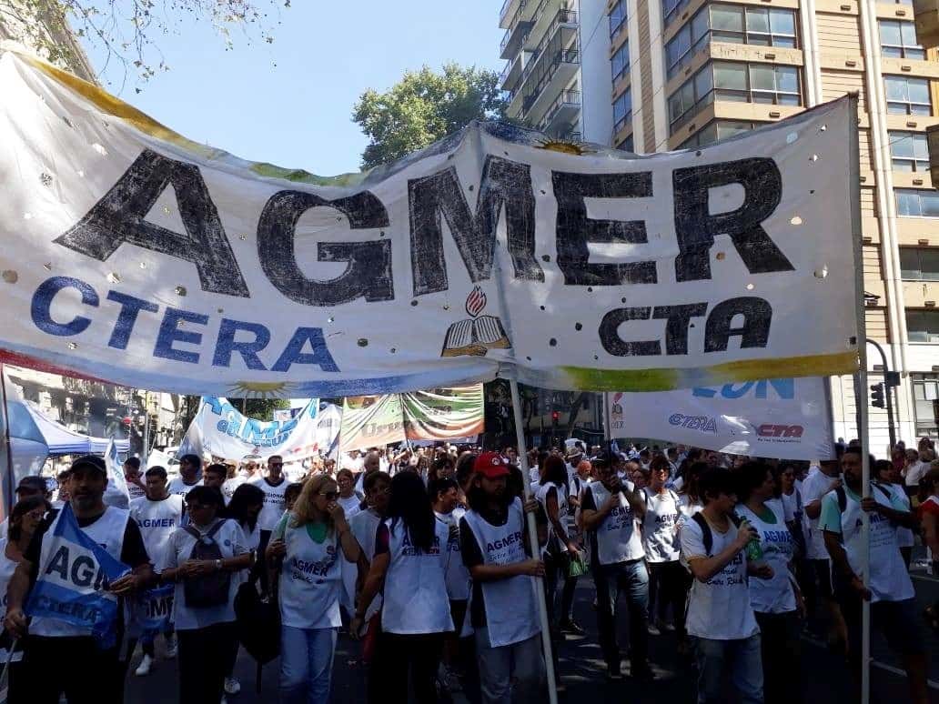 AGMER adhiere al Paro Nacional Docente por la muerte de las maestras en Chubut