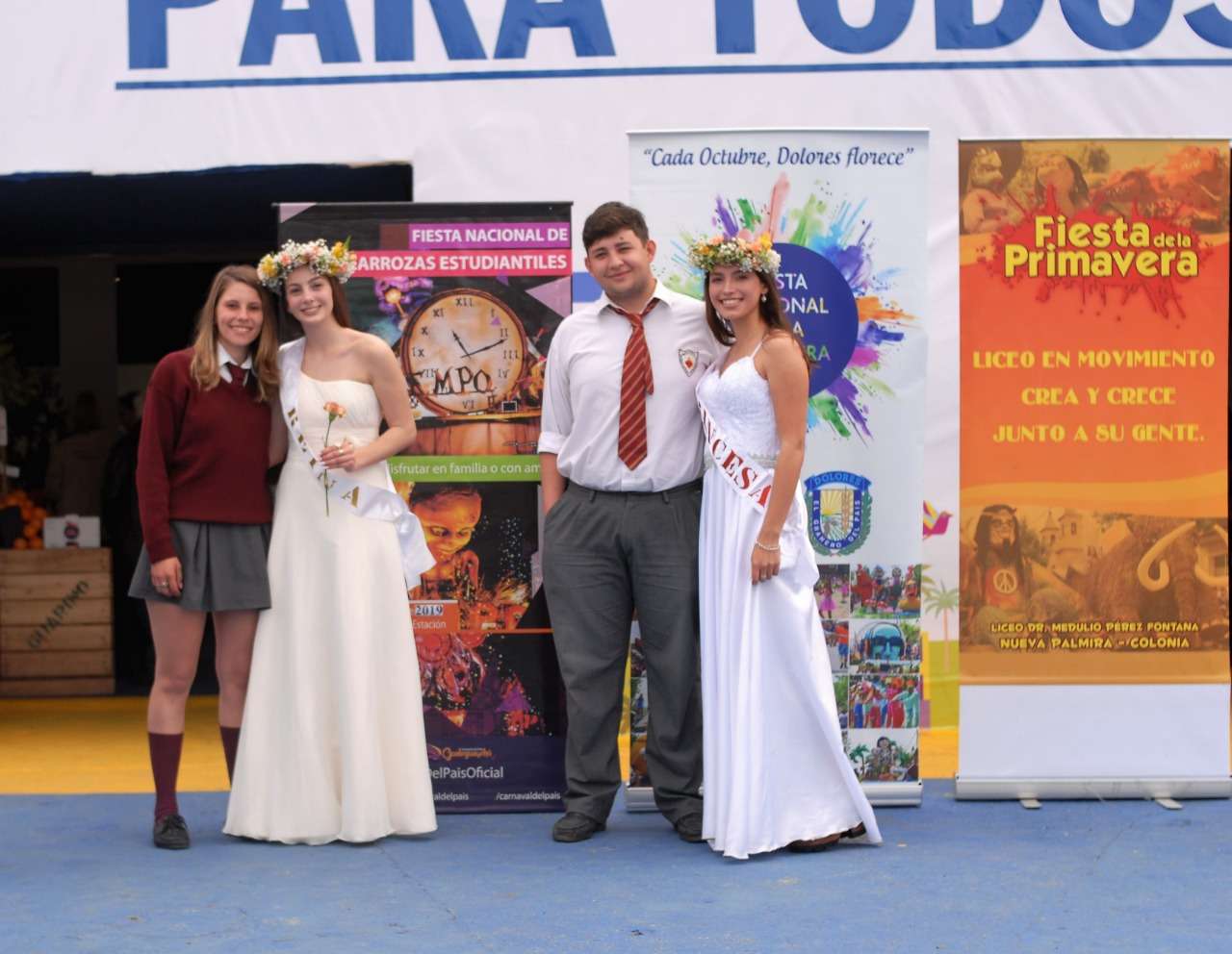 Promocionaron las Carrozas Estudiantiles en la Expo Prado 2019 de Montevideo