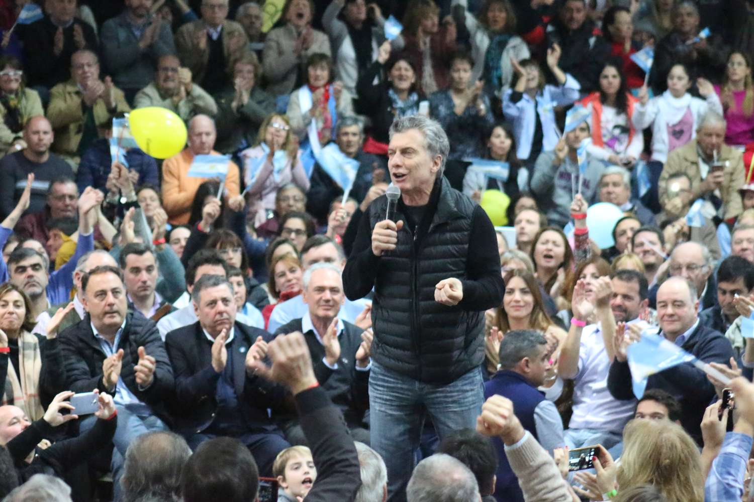 Macri le puso fecha y hora a la primera marcha del "Sí, se puede"