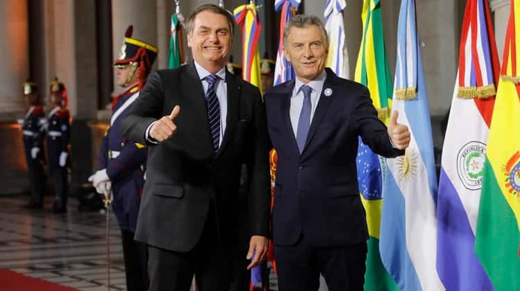 Bolsonaro pidió "hacer algo para evitar que Argentina vuelva al pasado"