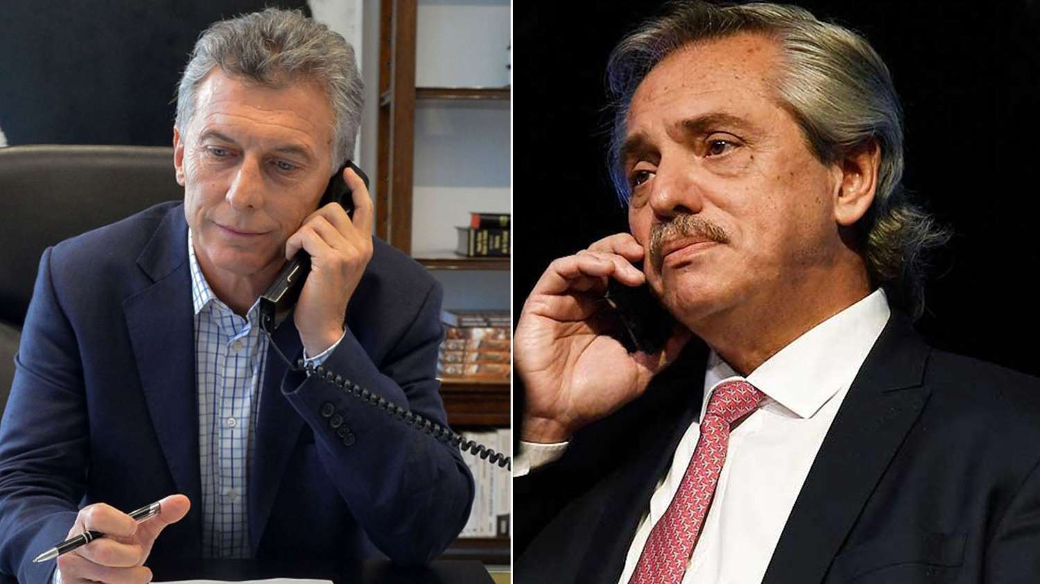 Roles invertidos de Macri y Alberto en el tramo final de la campaña