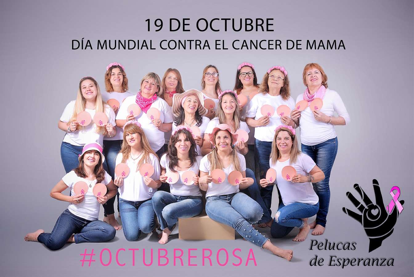 Pelucas de Esperanza lanza la jornada "Juntas podemos vencer el cáncer de mama"