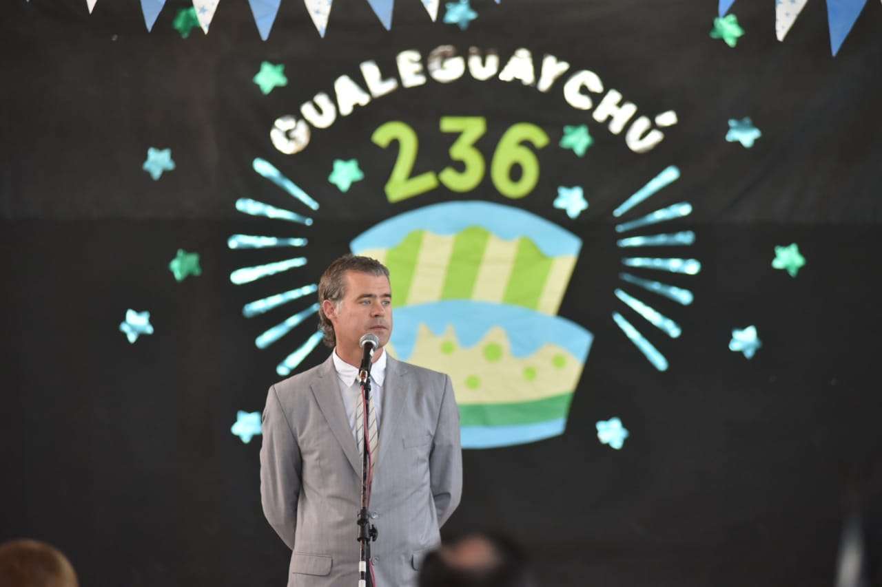 Piaggio en el aniversario de la ciudad: "Hay que trabajar por una Gualeguaychú más justa"