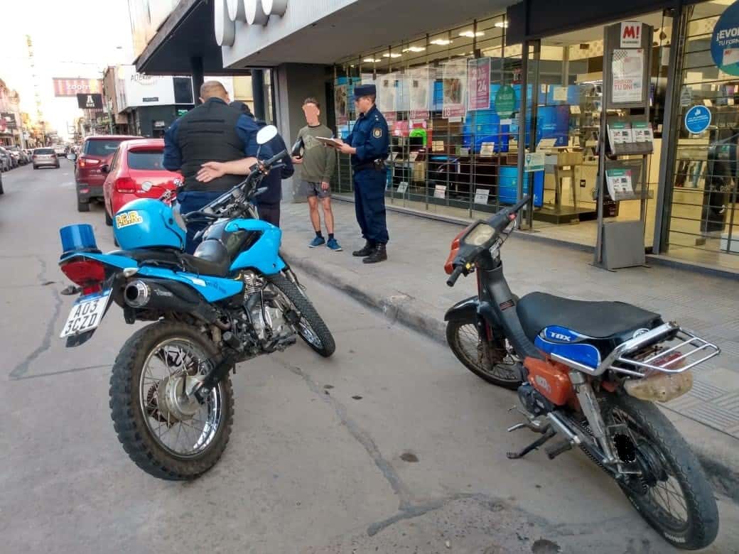 Recuperaron una moto robada y secuestraron otra con irregularidades