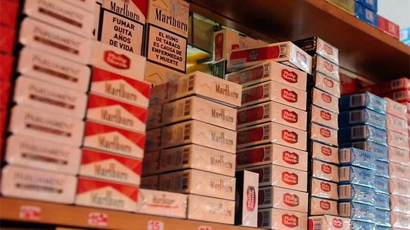Nuevo aumento en el precio de los cigarrillos: Suben un 9% en promedio