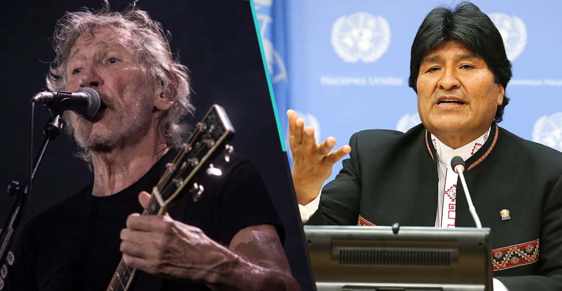El mensaje que le mandó Roger Waters a Evo Morales