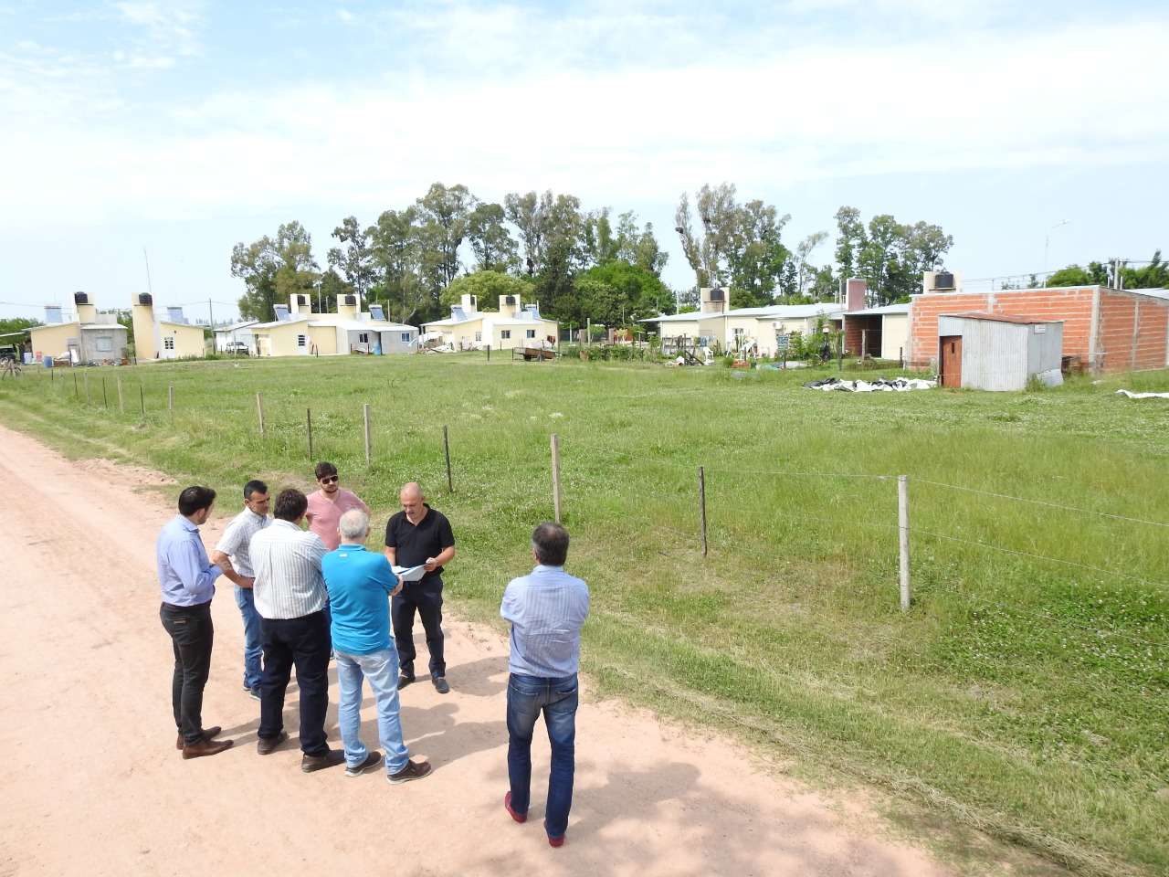 Comienzan con la construcción de diez nuevas viviendas en Aldea San Antonio