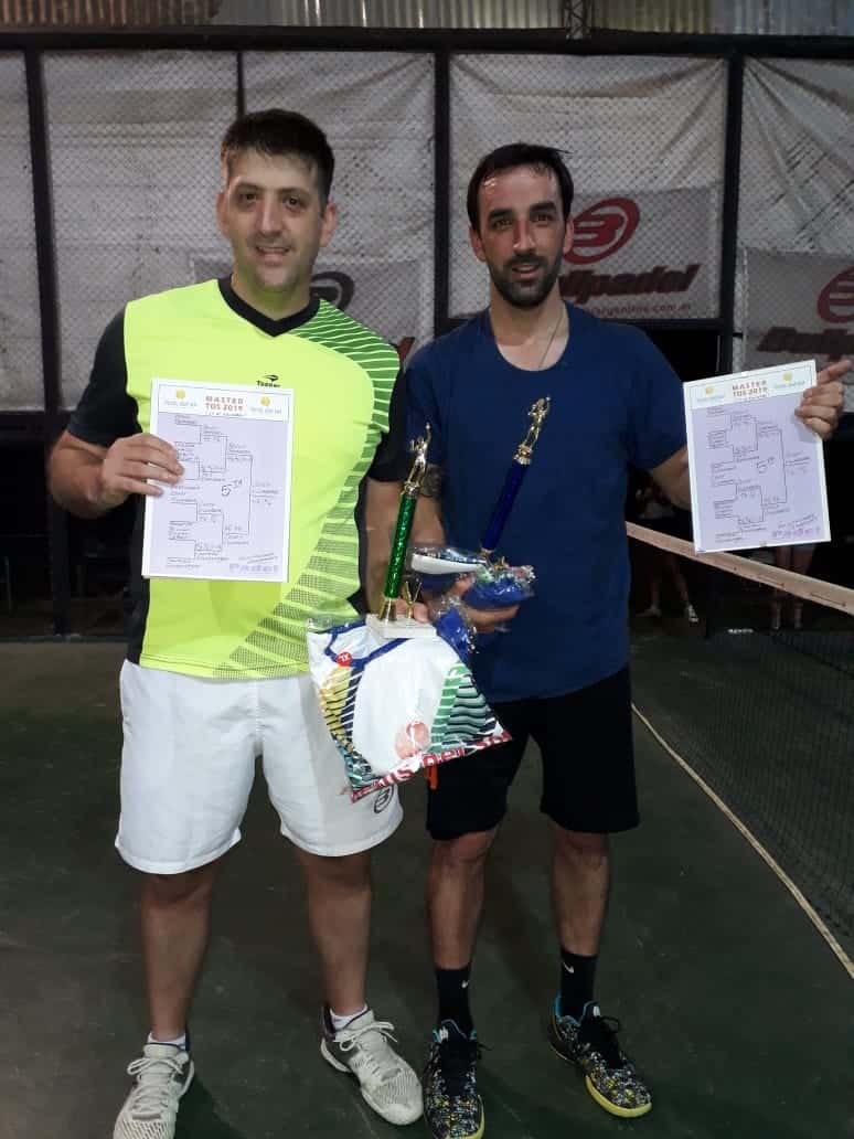 Cevey y Villarereal ganaron el Master de Quinta en Tenis del Sol