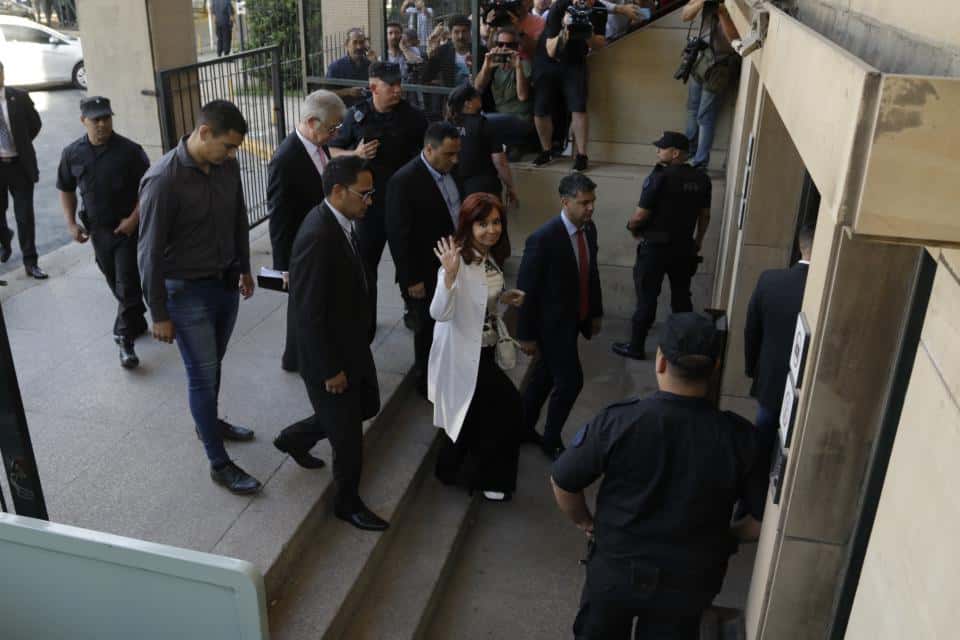 Cristina Kirchner en Tribunales: "Esta acusación es absurda y ridícula"