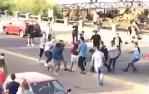 Video: Batalla campal a la salida de un boliche en Piriápolis