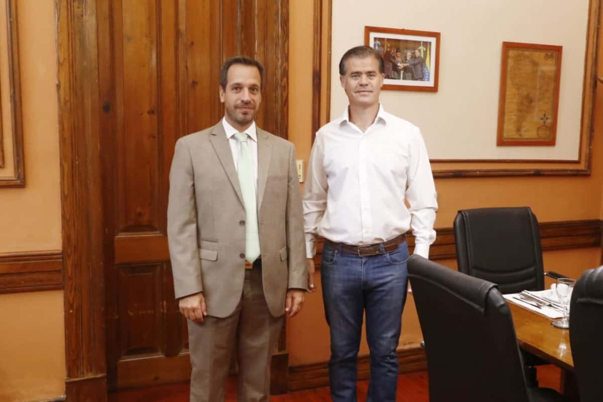 El intendente Piaggio y el Juez Federal  Hernán Viri volvieron a encontrarse