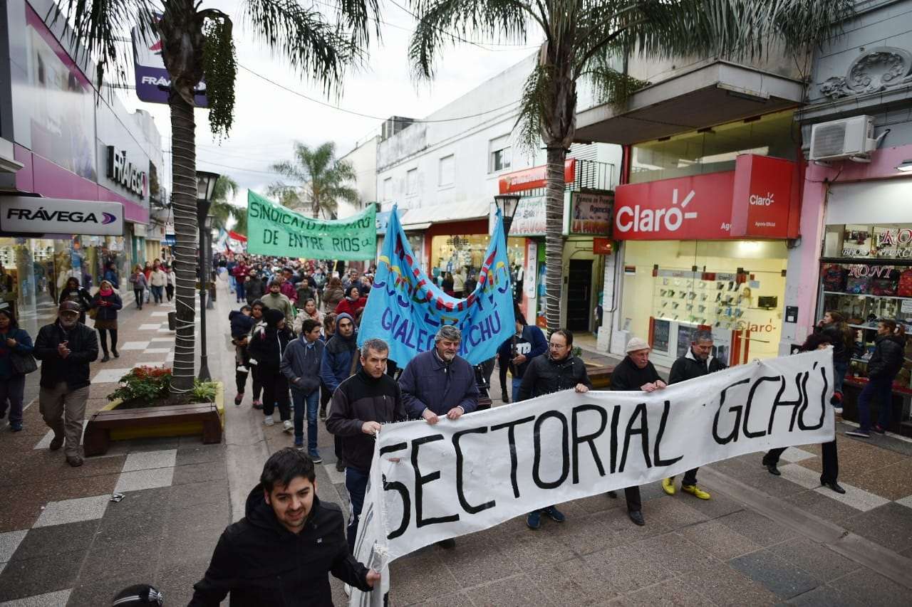 Gualeguaychú se suma a las movilizaciones contra la misión del FMI