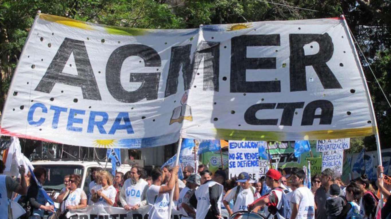 Agmer rechazó el proyecto de ley de Emergencia Solidaria y hará un "paro virtual" de 72 horas