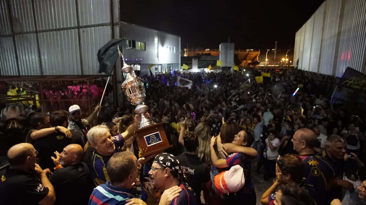 Por cuarto año consecutivo, Ará Yeví fue la ganadora del Carnaval del País