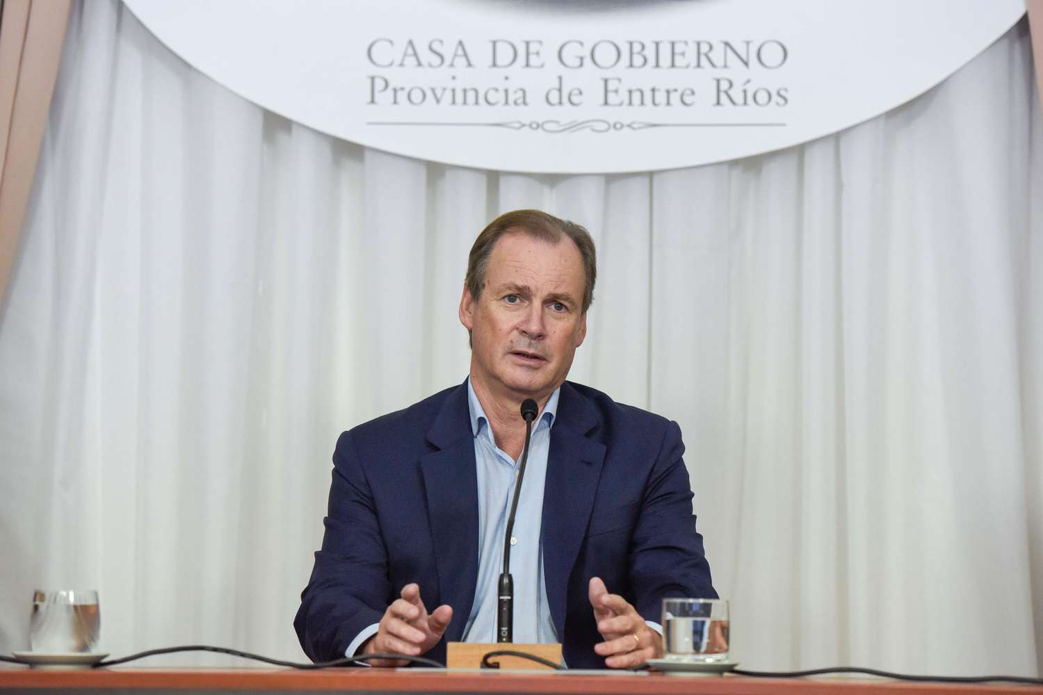 El Gobernador brindó detalles sobre el coronavirus en Entre Ríos