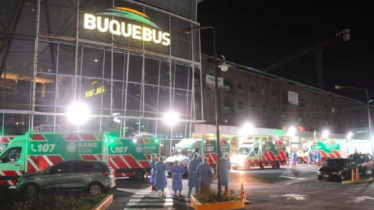 Había estado en el Buquebús donde viajó un paciente con covid-19