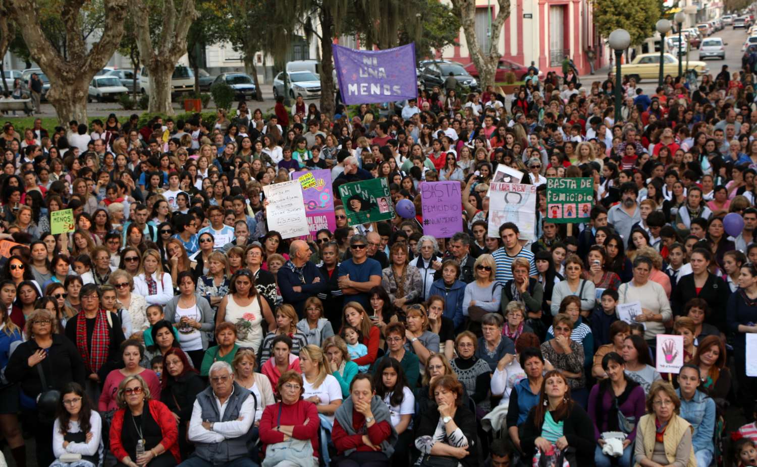 #NiUnaMenos El grito feminista en Gualeguaychú: "Paren de matarnos"