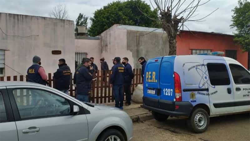 Allanamientos y un detenido por el crimen de la docente entrerriana 