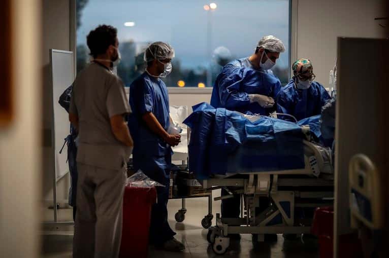 Capital Federal llegó al 70% el nivel de ocupación de las camas de terapia intensiva
