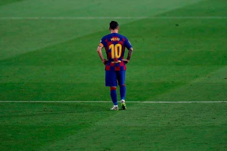Fuertes declaraciones de Messi tras la frustración del Barcelona