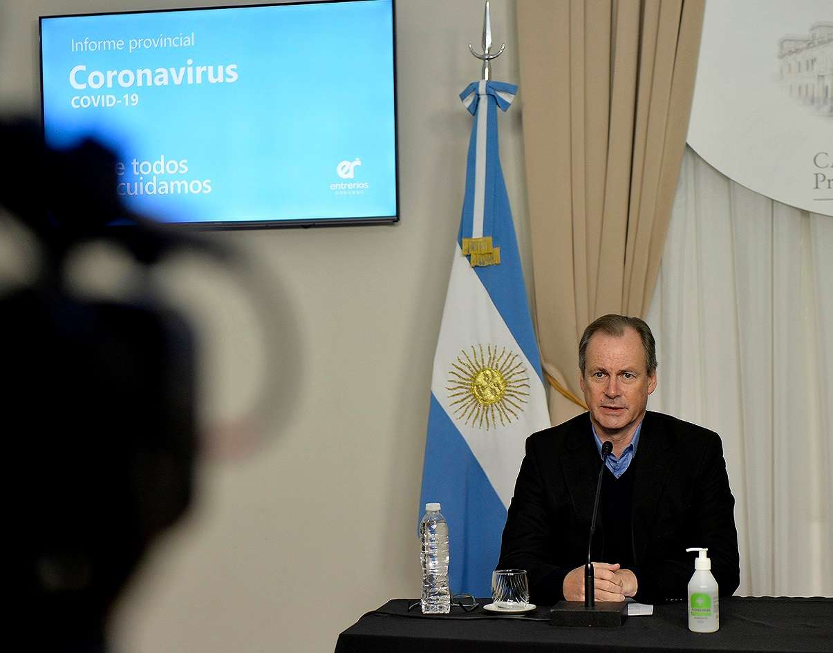 "En Entre Ríos hay una situación controlada" remarcó el gobernador Bordet