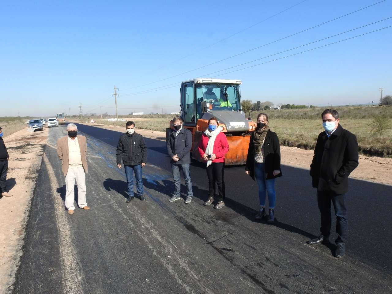 Ruta 51: se culminó el asfaltado entre Larroque e Irazusta