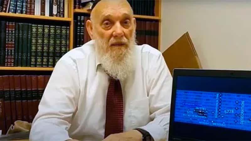 Rabino advirtió que el mundo termina en 2021 y que la Torá predijo el Covid-19
