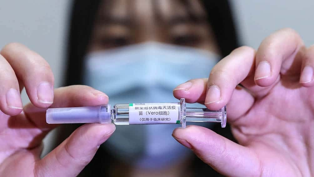 "Coronavac", la vacuna china que podrá aplicarse masivamente a principios del 2021