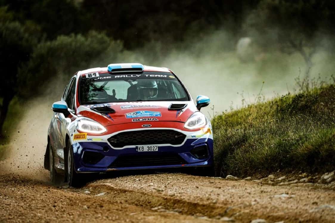 Paulo Soria corre desde el viernes en el Rally Mundial en Cerdeña