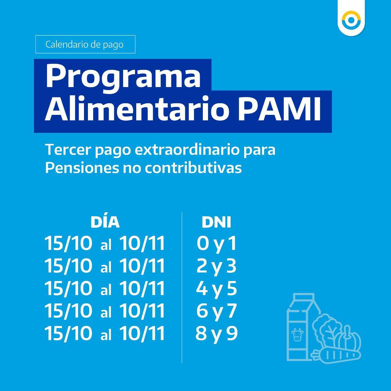 PAMI Gualeguaychú confirmó el cronograma de pago del bono de $1600