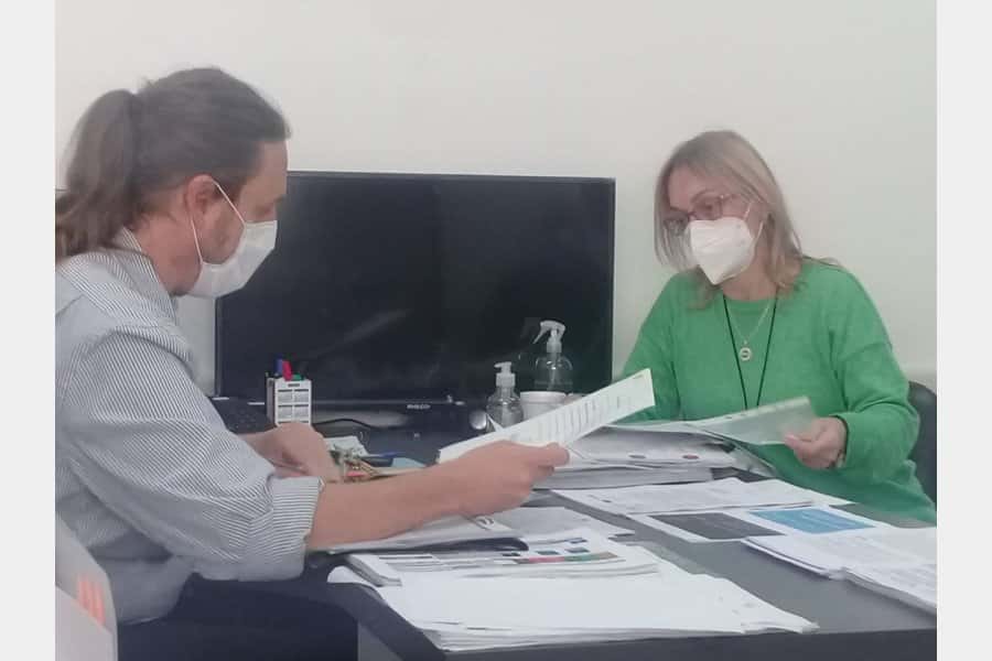 La Secretaria de Salud respaldó la gestión de Martín Roberto al frente del Centenario