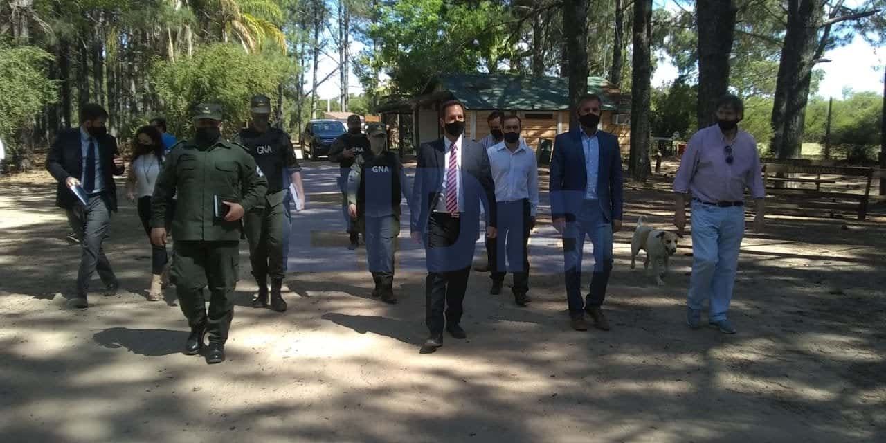 El Juez Viri y la Gendarmería inspeccionaron el Ñandubaysal