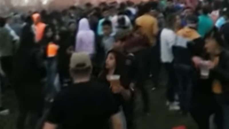 La policía de Basavilbaso intervino en una fiesta con casi 1000 jóvenes