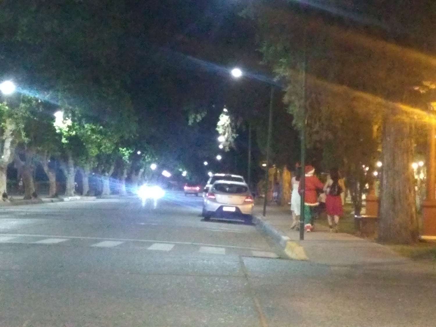 Gualeguaychú vivió una Navidad con pocas personas en la calle