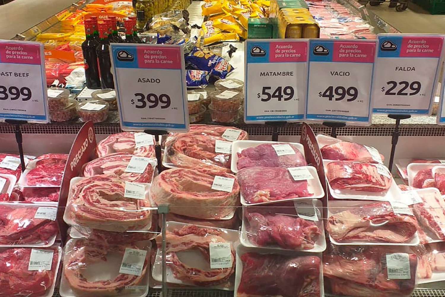 Según la Provincia, hay "buen stock, calidad y precios" en los cortes de carne