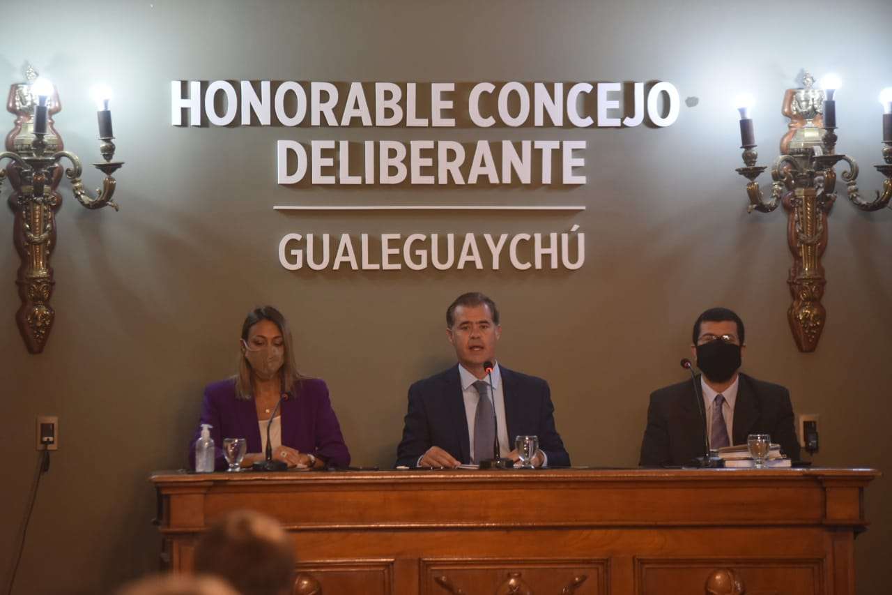 El intendente Piaggio inauguró las sesiones ordinarias del Concejo Deliberante 