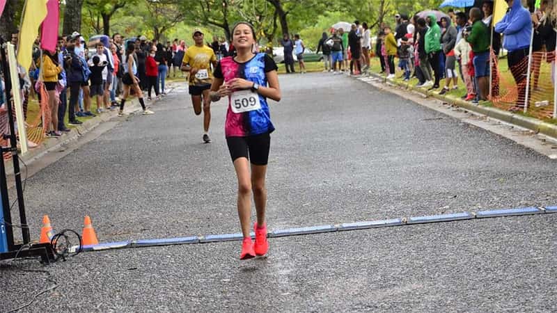 Entrerriana trasplantada de corazón y pulmones corrió maratón de 5 kilómetros