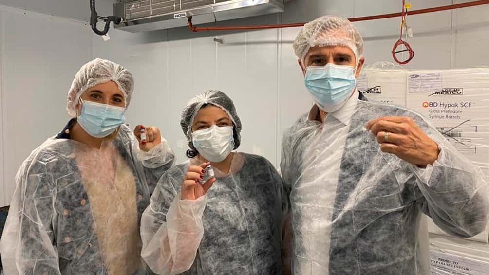 Un laboratorio argentino comenzó a producir la vacuna Sputnik V