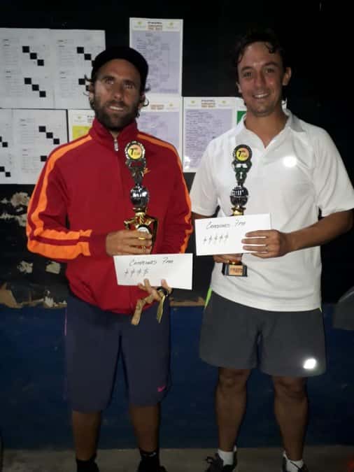 Marcos Fraccarolli y Fernando Silveyra fueron los campeones en 7ma. 