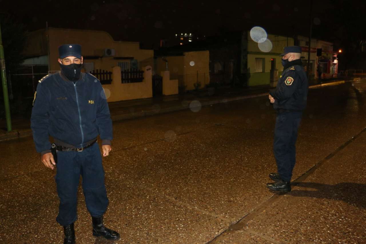 Vuelta al ASPO: La policía ya realiza operativos por todo Gualeguaychú